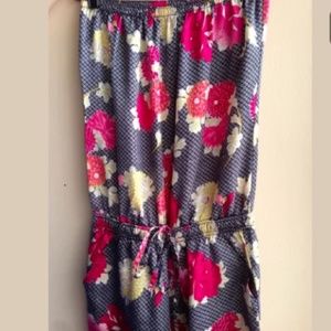 Floral print jumpsuit